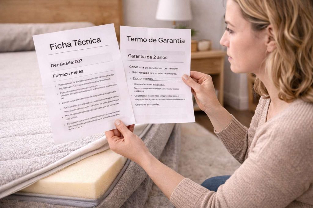 O que checar na ficha técnica e na garantia