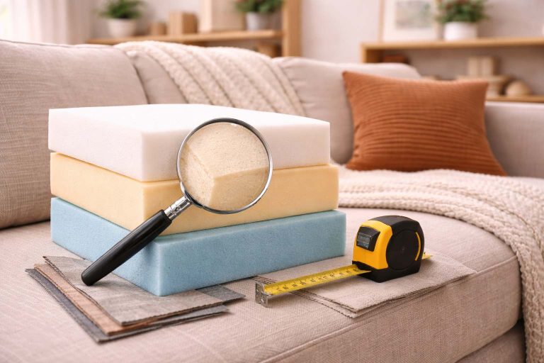 Diferença Entre Espuma D28, D33 e D45: Qual Escolher para o seu Sofá