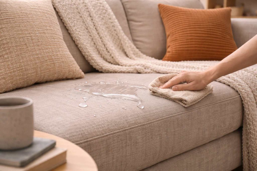 Tecido impermeável para sofá: proteção contra manchas e acidentes