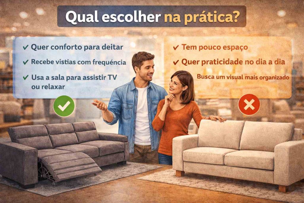 Qual escolher na prática?
