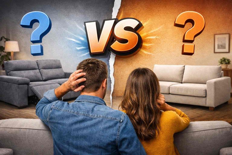 Sofá Retrátil ou Fixo: Qual Escolher? (Guia Completo para Não Errar na Compra)