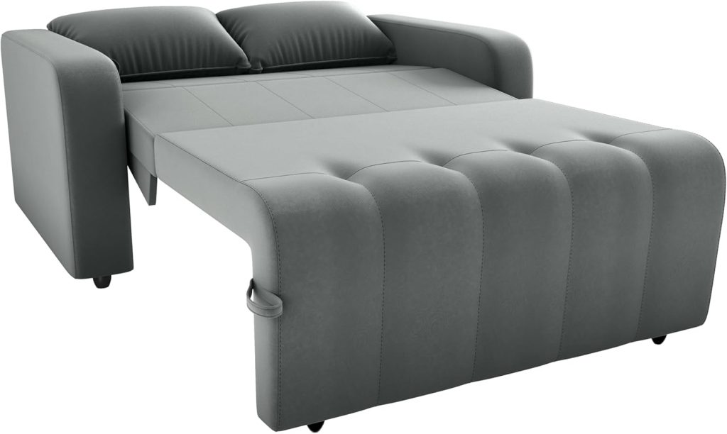 O Sofá de Veludo Amora New funciona bem como cama?